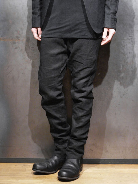 DEVOA Anatomical pants bio-processing WASHI (japanese paper 