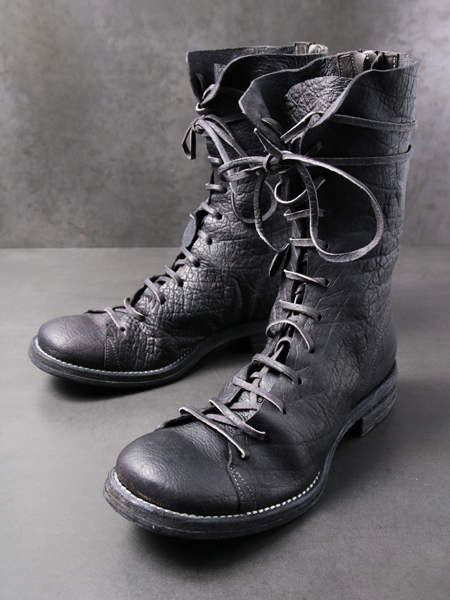 incarnation レースアップバックジップブーツ
