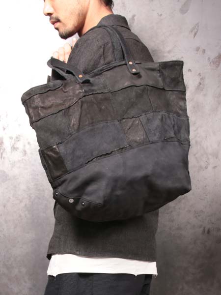 ISAMU KATAYAMA BACKLASH トートバッグパッチワーク