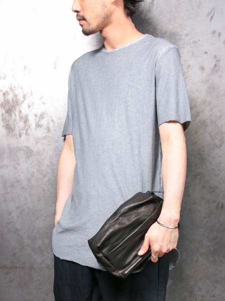 PATRICK STEPHAN Leather-washed shoulder bag [tofu