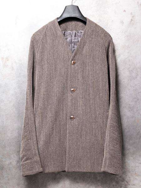 ジャケット・アウター DEVOA Jacket Wool / Cotton Raschel Knit DEVOA Jacket wool/cotton raschel knit | ☆VEKTOR BLOG