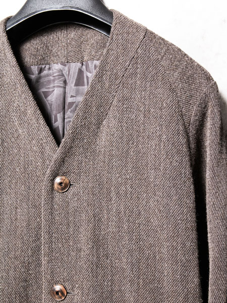 DEVOA Jacket wool/cotton raschel knit | ☆VEKTOR BLOG