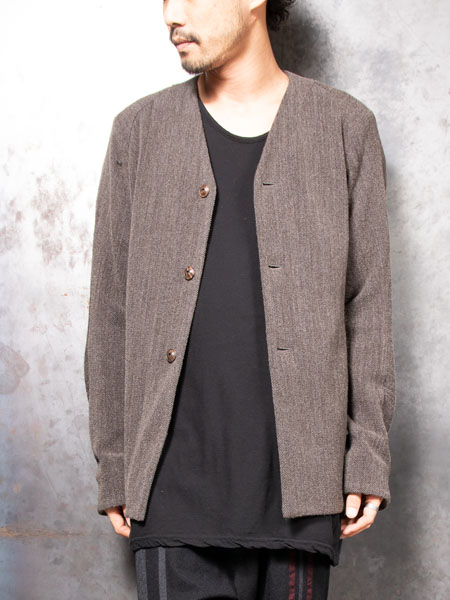 ジャケット・アウター DEVOA Jacket Wool / Cotton Raschel Knit DEVOA Jacket wool/cotton raschel knit | ☆VEKTOR BLOG