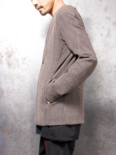 ジャケット・アウター DEVOA Jacket Wool / Cotton Raschel Knit DEVOA Jacket wool/cotton raschel knit | ☆VEKTOR BLOG