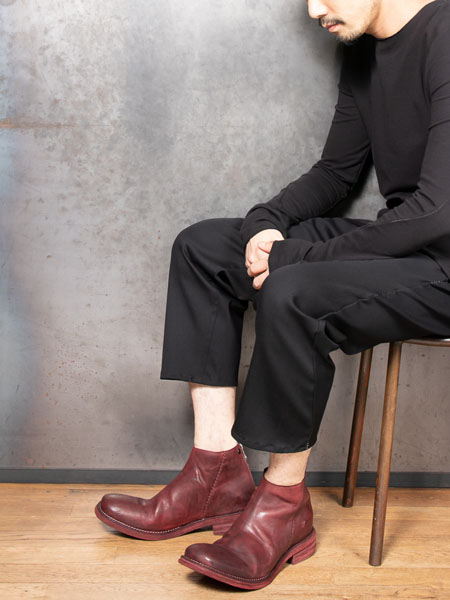 Incarnation ホースレザー ダービーシューズ ブラック incarnation