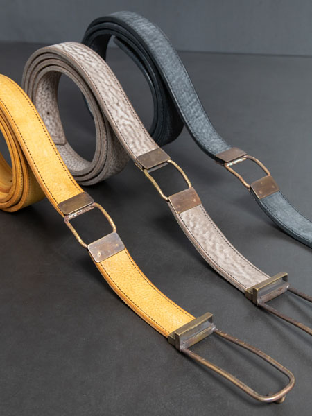 DEVOA Leather belt cow leather 25mm | ☆VEKTOR BLOG