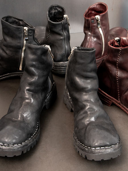 SHOES | incarnation official. incarnation HORSE ブラックショートブーツ