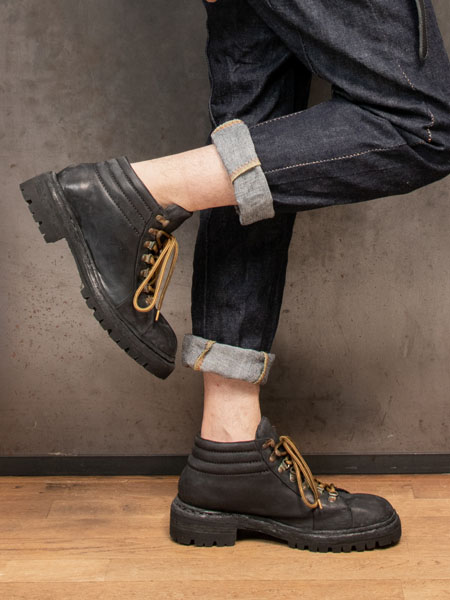 incarnation HORSE LEATHER VS TREKKING LNED VIBRAM SOLES GOODYEAR 