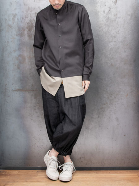 DEVOA 別注Easy pants デヴォア DEVOA Easy pants brushed cashgora