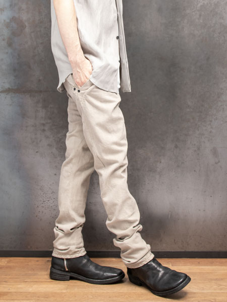 DEVOA Slim pants 8oz denim vintage wash | ☆VEKTOR BLOG