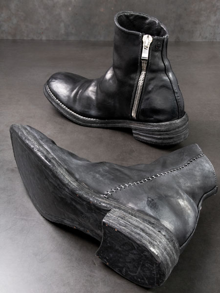 incarnation ホースレザー　ショートブーツ incarnation HORSE LEATHER SIDE ZIP SHORT LINED LEATHER SOLES