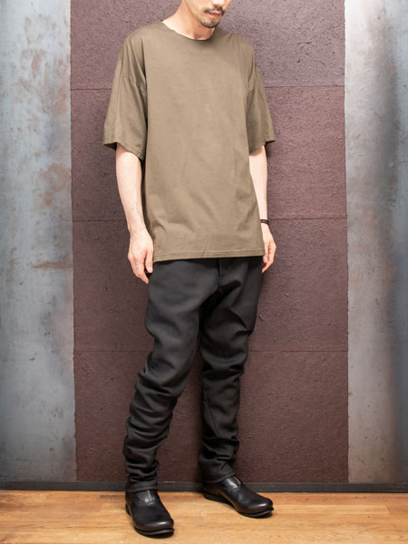 DEVOA Slim pants Heavy washi denim /BLACK | ☆VEKTOR BLOG