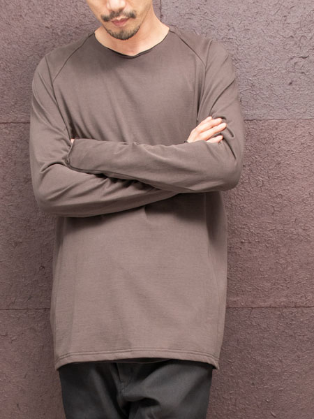 トップス DEVOA  long sleeve suvin cotton jersey DEVOA High Neck Long Sleeve SUVIN Cotton Jersey （Steel Gray
