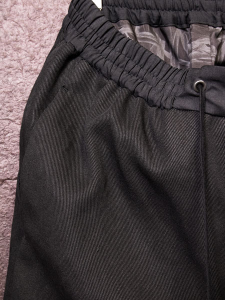 DEVOA Drop crotch pants Heavy washi denim /BLACK | ☆VEKTOR BLOG
