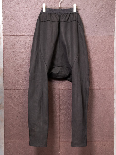 DEVOA Drop crotch pants Heavy washi denim /BLACK | ☆VEKTOR BLOG