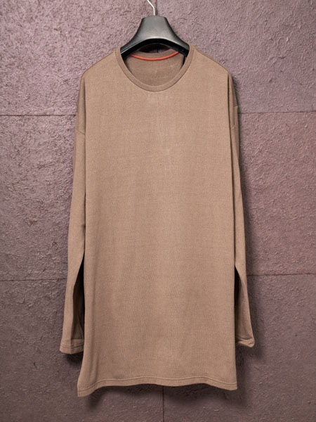 DEVOA Long sleeve silk jersey /CHESNUT | ☆VEKTOR BLOG