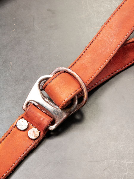 incarnation CARF LEATHER BELT D-RING #2 /D.ORANGE | ☆VEKTOR BLOG