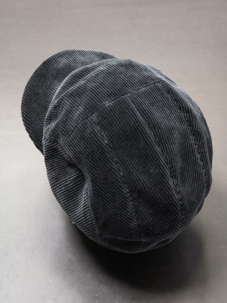 DEVOA Cap cotton corduroy /BLACK | ☆VEKTOR BLOG