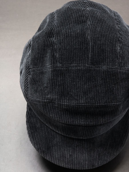 DEVOA Cap cotton corduroy /BLACK | ☆VEKTOR BLOG