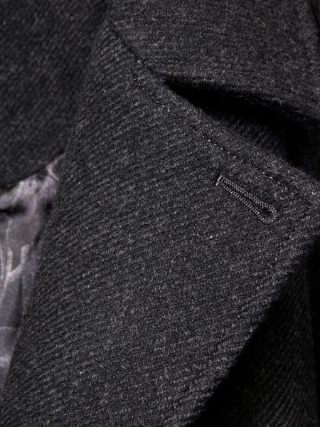 DEVOA Coat wool super 100's double weave | ☆VEKTOR BLOG