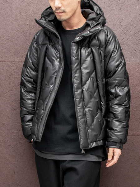 BACKLASH カンガルーレザーダウン マウンテンパーカー バックラッシュ