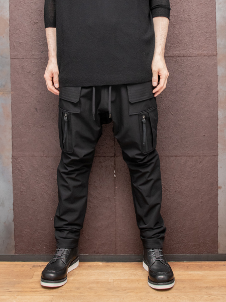 DEVOA Cargo drop crotch pants stretch dryskin | ☆VEKTOR BLOG