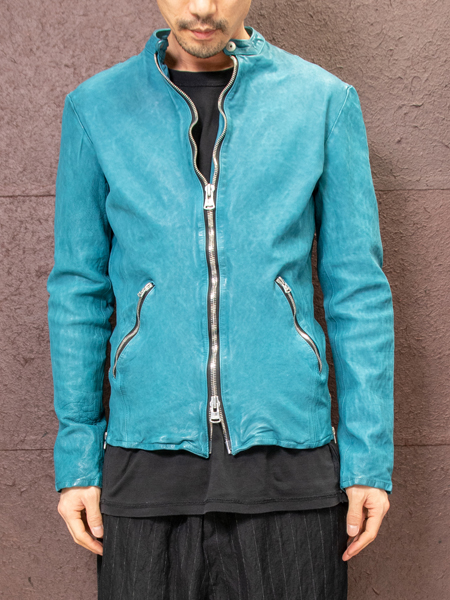 定価２３万円 BACKLASH ジャパンカーフ製品洗いシングルライダース JKT BACKLASH : ジャパンカーフ製品洗い加工 シングルライダース | Feel