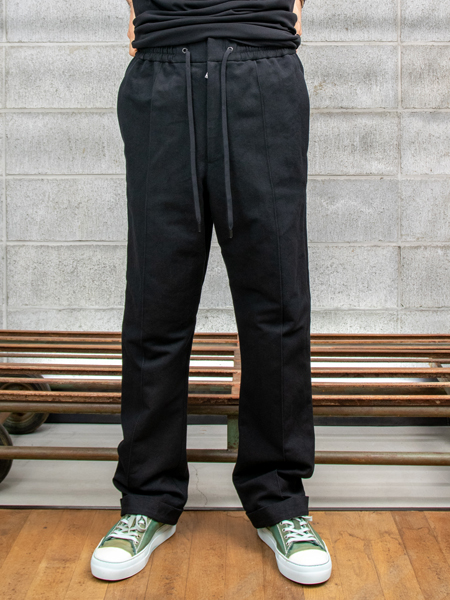DEVOA Skater pants cotton linen /BLACK | ☆VEKTOR BLOG