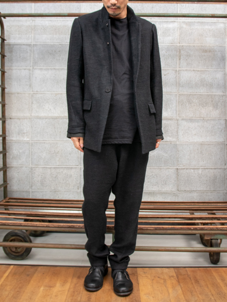 DEVOA Easy pants brushed cashgora linen