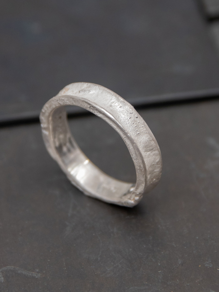 iolom イオロム Tree Branch Plain Square Ring