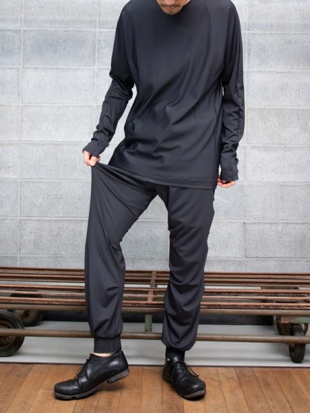 DEVOA Jogger pants hybrid yarn jersey