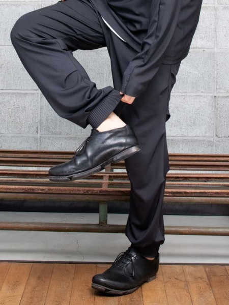 DEVOA Jogger pants hybrid yarn jersey