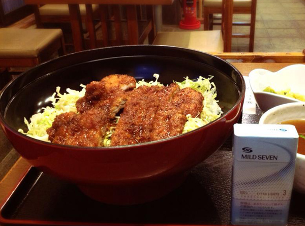 会津若松市 めでたい屋 ソースカツ丼