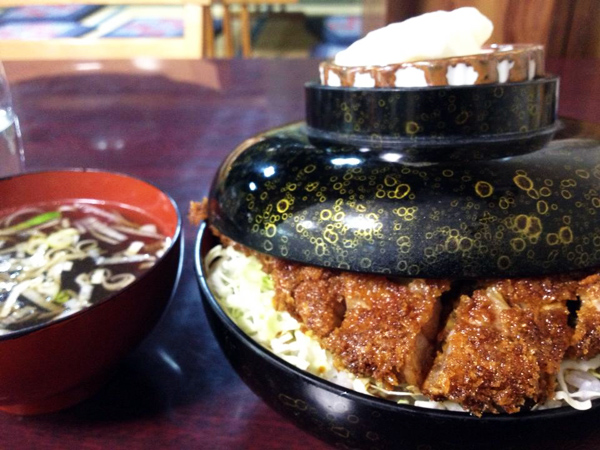 会津若松市 東山温泉 よしのや ソースカツ丼