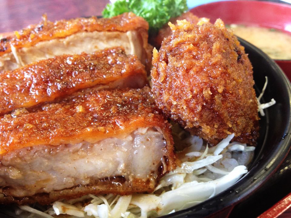 ソースカツ丼 成駒 岳温泉 二本松