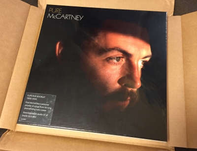 ポール・マッカートニーの『Pure McCartney』アナログLPが到着しました