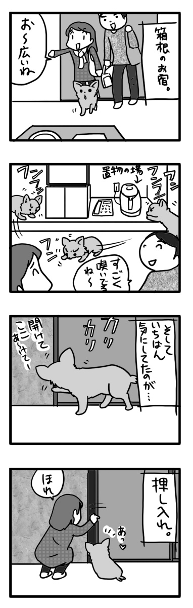 箱根 はこね 犬 犬連れ ペット 旅行 ロマンスカー