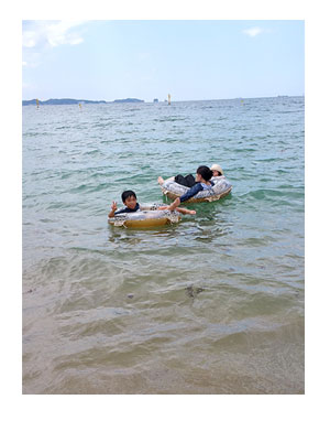 和歌山 旅 海 近畿 扇 海水浴 アドベンチャー
