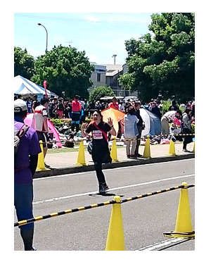 横田 駅伝 基地 ジョギング 5 KM km 梅雨 マラソン