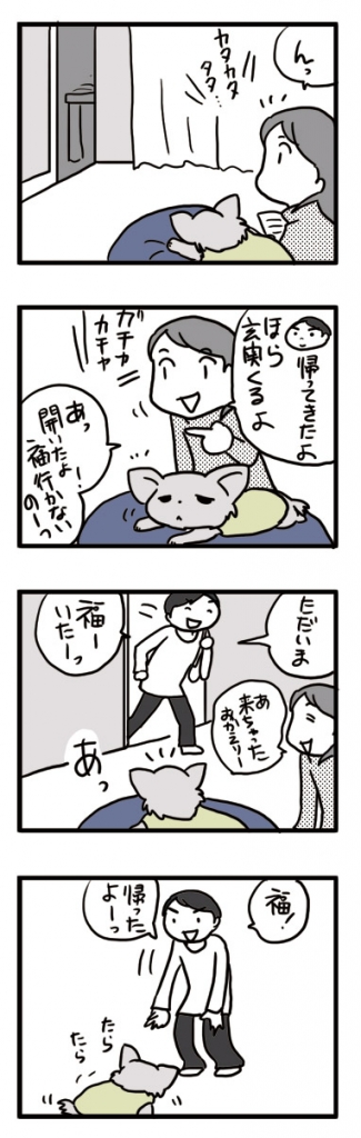 老犬 チワワ 迎え あっさり 犬 まんが マンガ 漫画