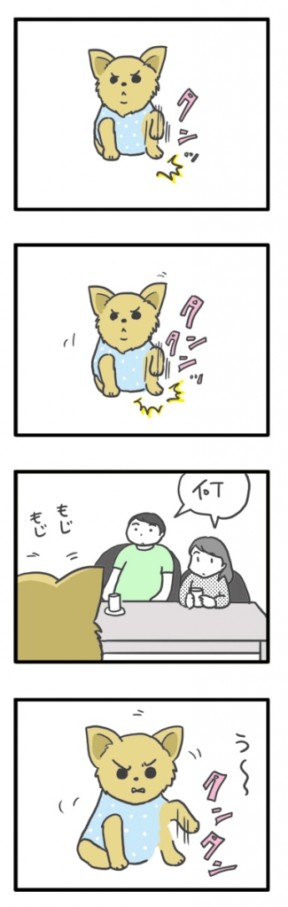 チワワ 老犬 福 吠 シニア 癖 クセ 要求 言い ペット 心臓 爺 犬 まんが 漫画 マンガ