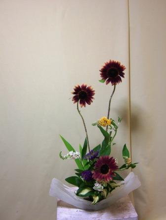 チョコレート ヒマワリ