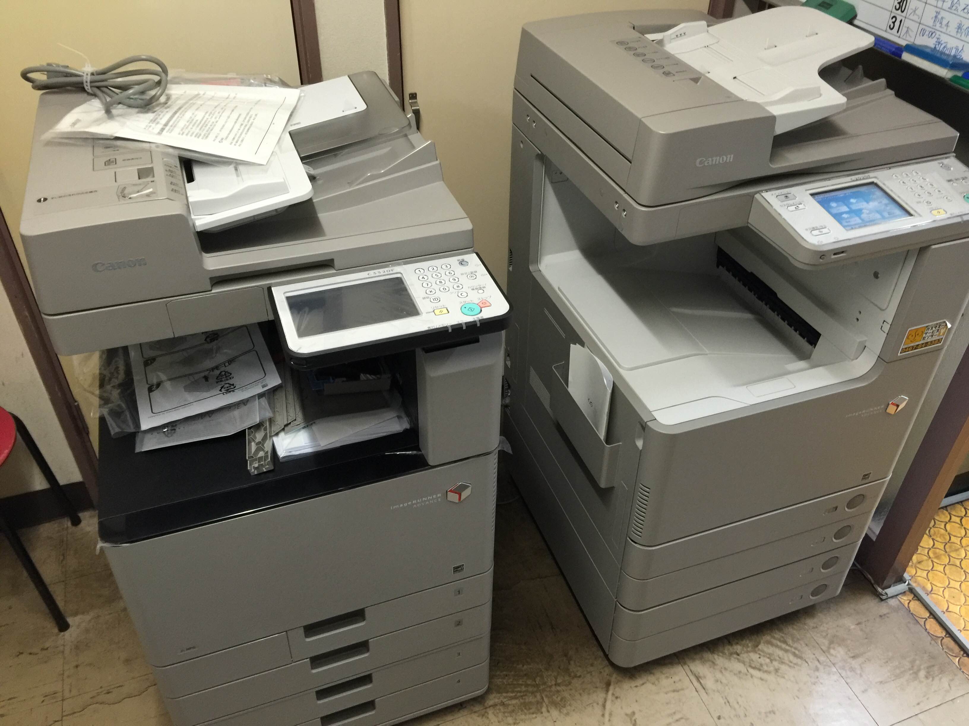 キヤノン『imageRUNNER ADVANCE C3320F』を設置！ | ネオくん日誌
