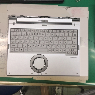 CF-XZ6／タブレットPC／ラージバッテリー Panasonic Let's note CF-XZ6のバッテリーを倍容量のものに換装