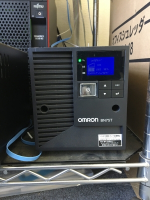 OMRON - OMRON UPS無停電装置 BN75T 新品未使用 BN75T オムロン製 750VA 680W ラインインタラクティブ LCD搭載