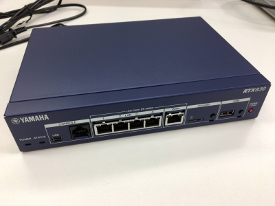 YAMAHA(ヤマハ)RTX830を設置しました。 | ネオくん日誌