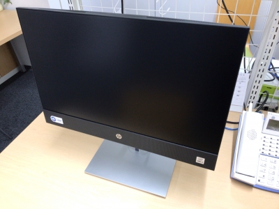 HP(エイチピー) ProOne 600 G6 All-in-Oneを設置しました HP(エイチピー) ProOne 600 G6 All-in-Oneを設置しました