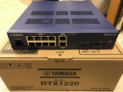 【9台セット】YAMAHA RTX1220。純正品。新品。未開封。