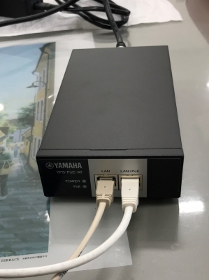 YAMAHA(ヤマハ) 無線アクセスポイント WLX222を設置しました