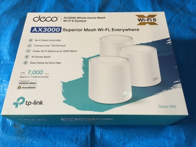 介護施設にTP Link(ティーピーリンク)AX3000 Deco X60を設置しました
